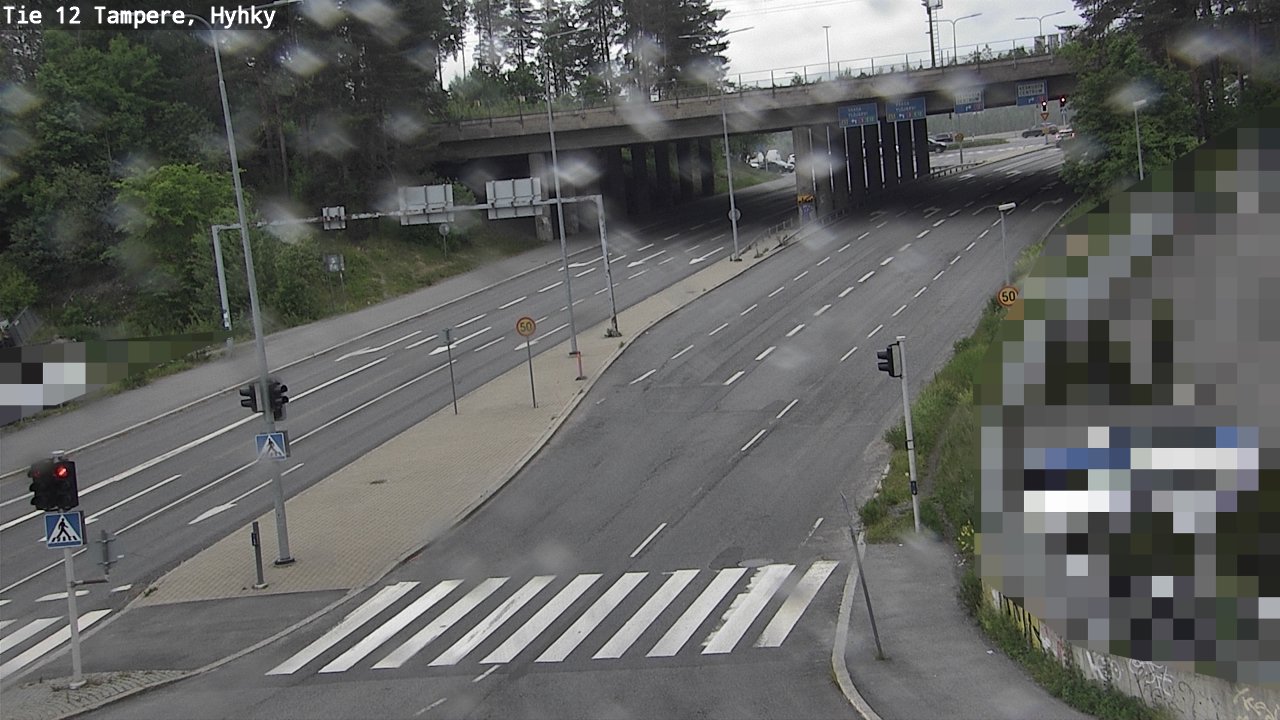 Weather Camera Image Road 12 Tampere, Hyhky, Tampere, Pirkanmaa