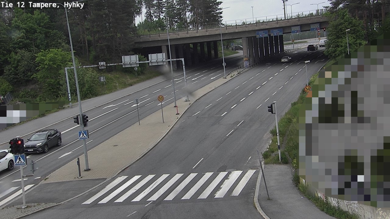Weather Camera Image Road 12 Tampere, Hyhky, Tampere, Pirkanmaa