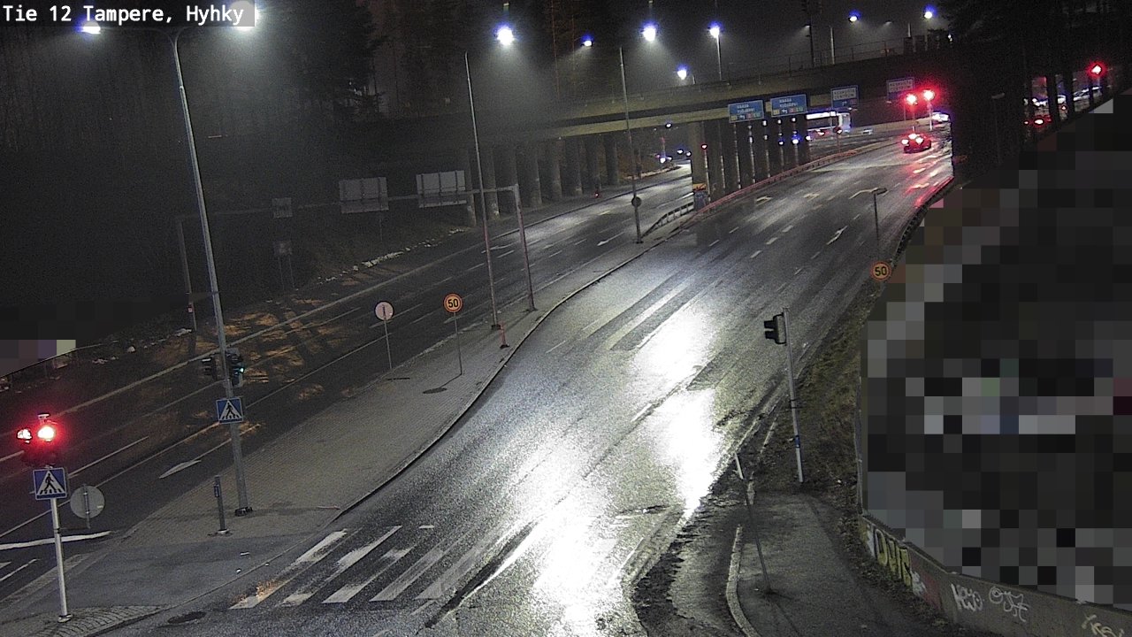 Weather Camera Image Väg 12 Tammerfors, Hyhky, Tampere, Pirkanmaa