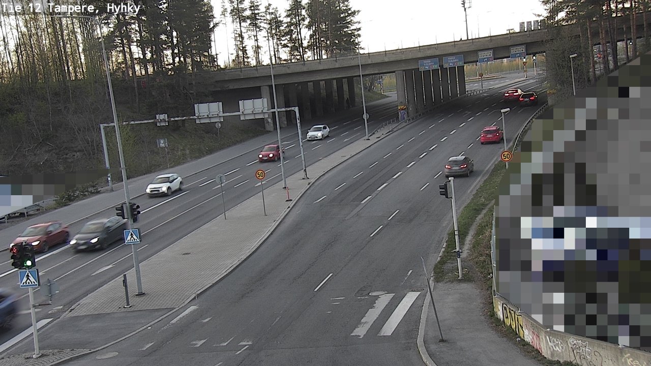 Weather Camera Image Road 12 Tampere, Hyhky, Tampere, Pirkanmaa
