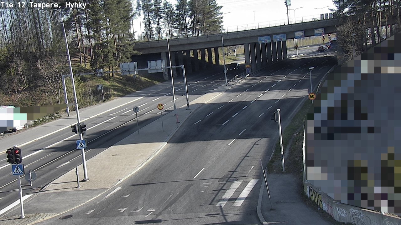 Weather Camera Image Road 12 Tampere, Hyhky, Tampere, Pirkanmaa