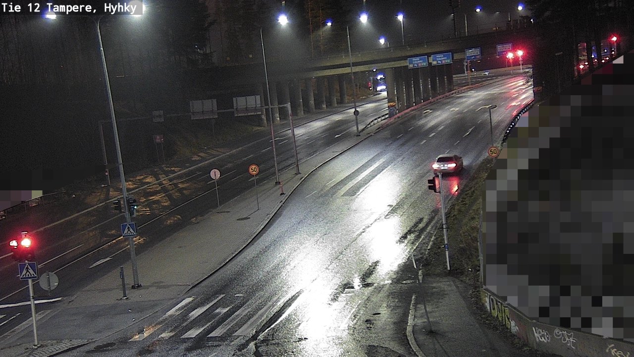 Weather Camera Image Väg 12 Tammerfors, Hyhky, Tampere, Pirkanmaa