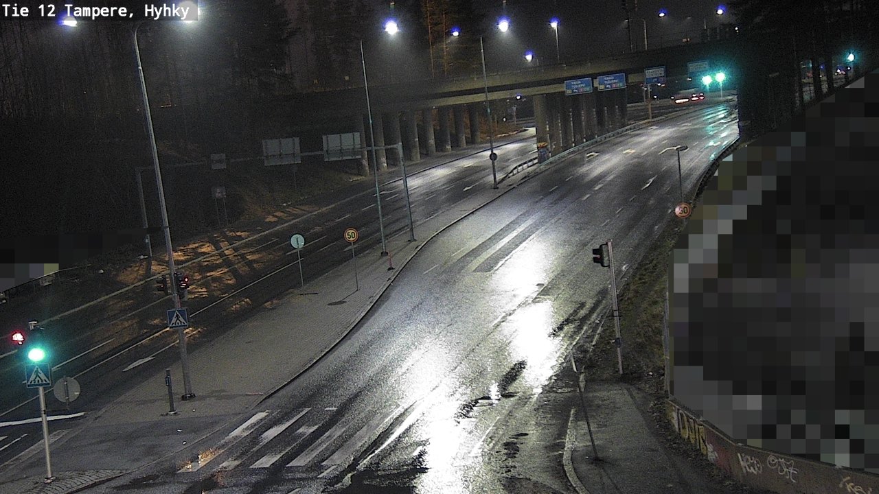 Weather Camera Image Väg 12 Tammerfors, Hyhky, Tampere, Pirkanmaa