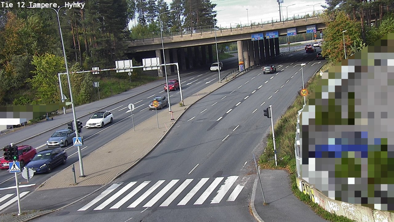 Kelikamerat Kuva Tie 12 Tampere, Hyhky, Tampere, Pirkanmaa
