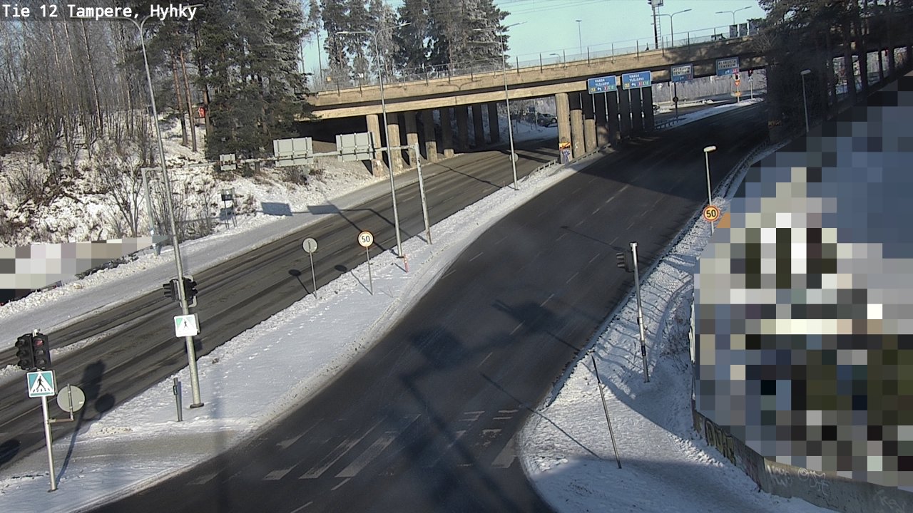 Kelikamerat Kuva Tie 12 Tampere, Hyhky, Tampere, Pirkanmaa