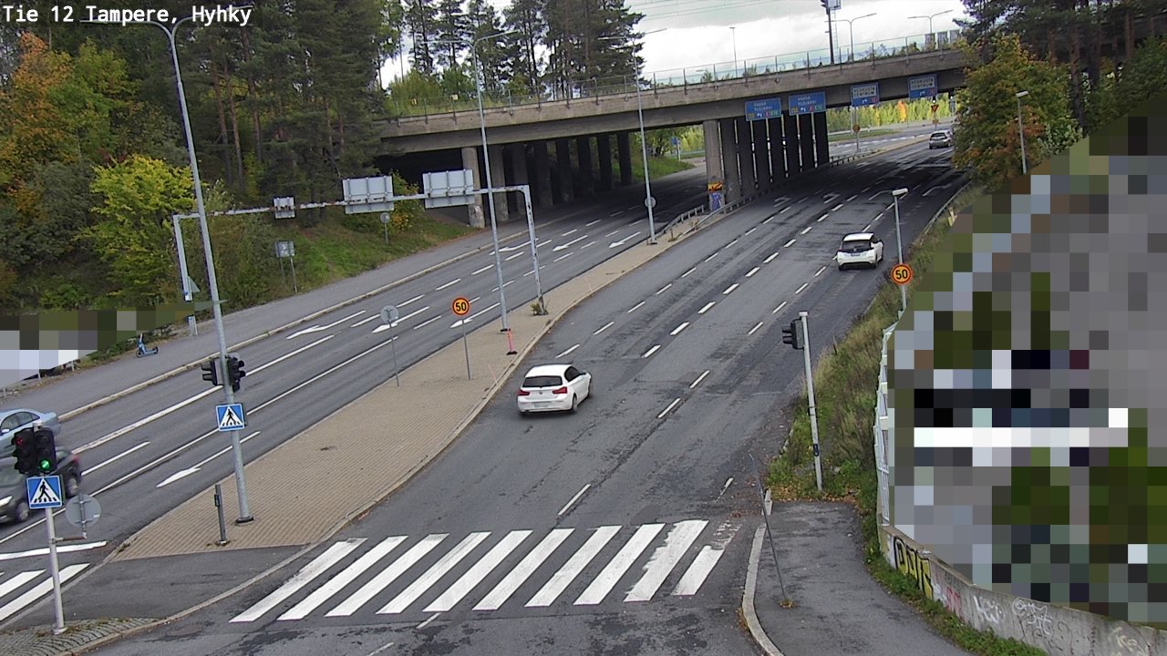 Weather Camera Image Road 12 Tampere, Hyhky, Tampere, Pirkanmaa