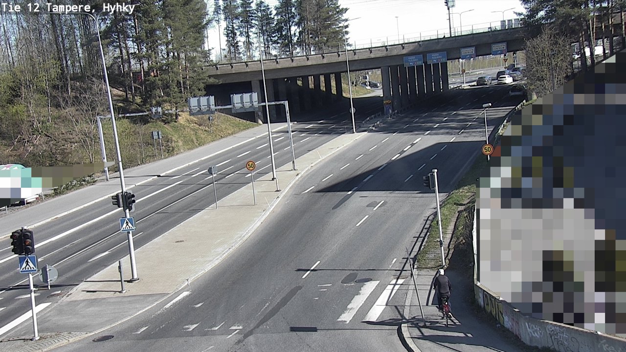 Weather Camera Image Road 12 Tampere, Hyhky, Tampere, Pirkanmaa