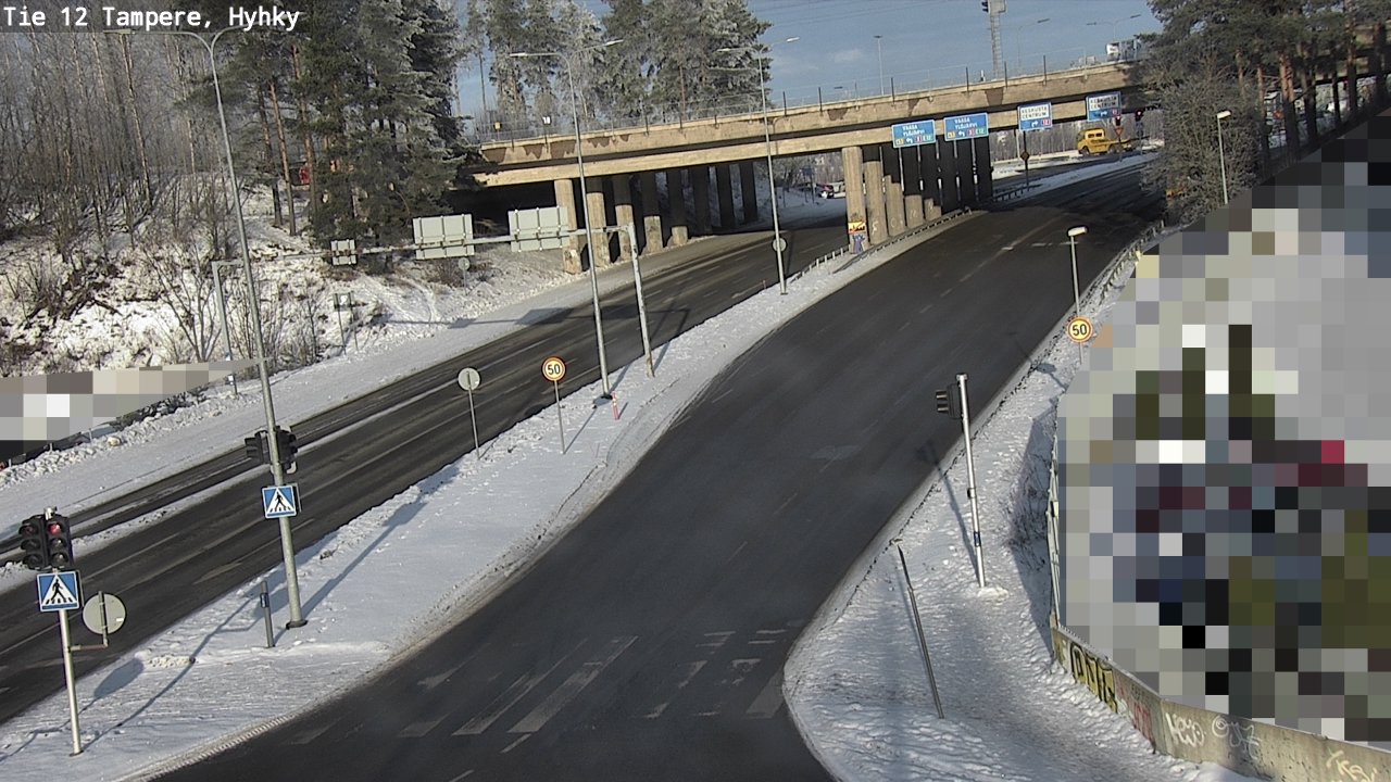 Kelikamerat Kuva Tie 12 Tampere, Hyhky, Tampere, Pirkanmaa