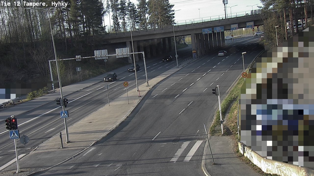 Weather Camera Image Road 12 Tampere, Hyhky, Tampere, Pirkanmaa