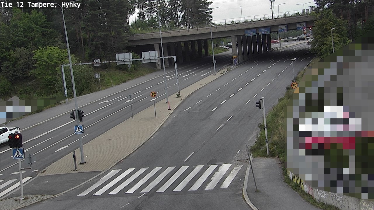 Weather Camera Image Road 12 Tampere, Hyhky, Tampere, Pirkanmaa