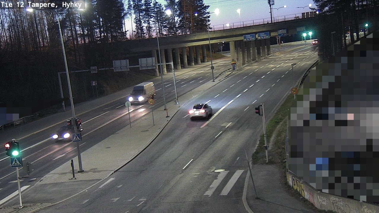 Weather Camera Image Road 12 Tampere, Hyhky, Tampere, Pirkanmaa