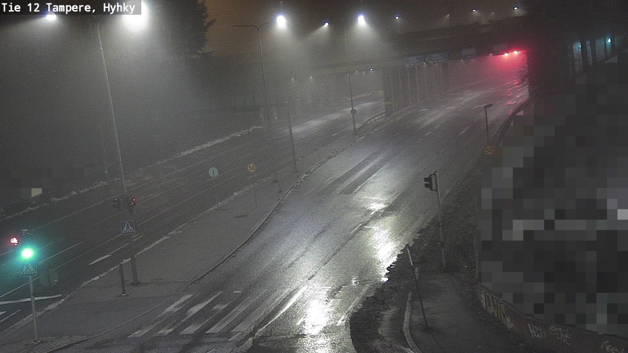 Weather Camera Image Väg 12 Tammerfors, Hyhky, Tampere, Pirkanmaa