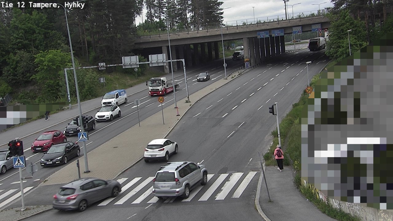 Weather Camera Image Road 12 Tampere, Hyhky, Tampere, Pirkanmaa