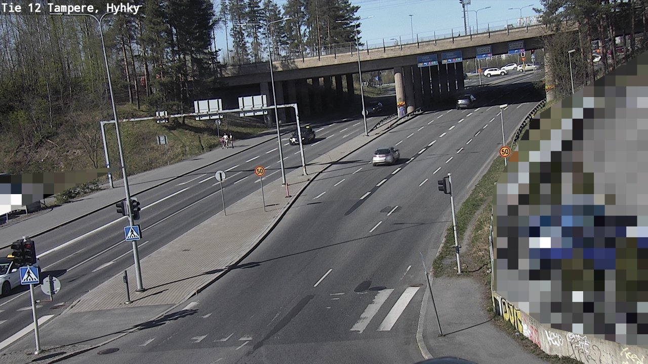 Weather Camera Image Road 12 Tampere, Hyhky, Tampere, Pirkanmaa
