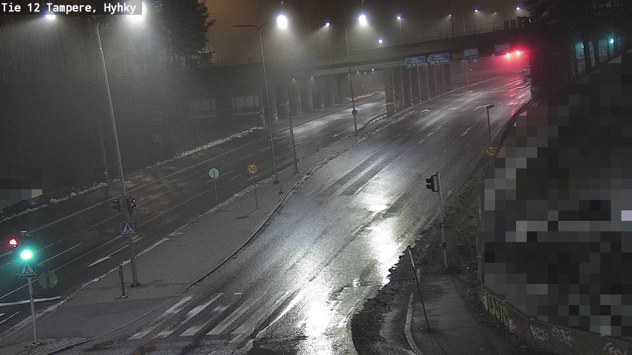 Weather Camera Image Väg 12 Tammerfors, Hyhky, Tampere, Pirkanmaa