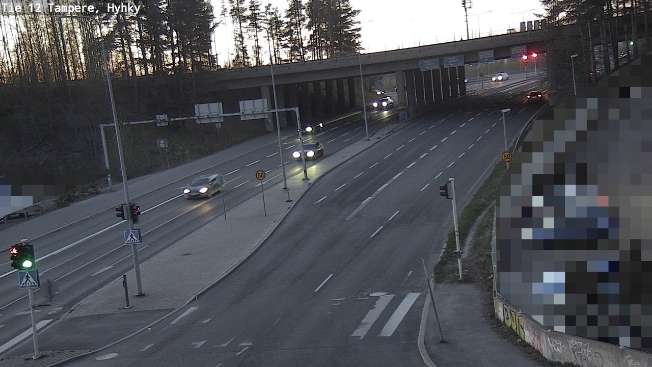 Weather Camera Image Road 12 Tampere, Hyhky, Tampere, Pirkanmaa