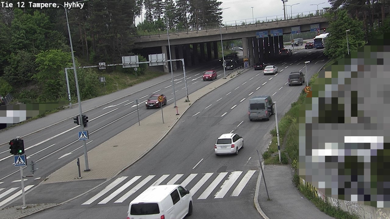 Weather Camera Image Road 12 Tampere, Hyhky, Tampere, Pirkanmaa