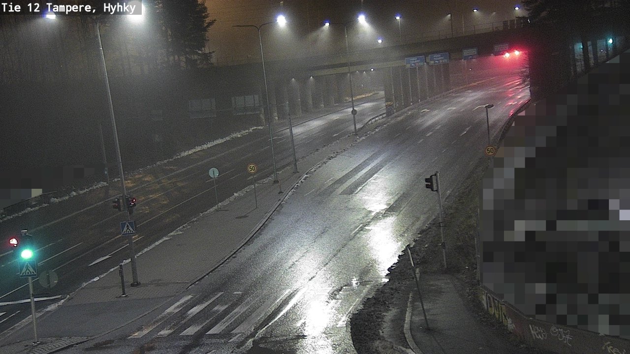 Weather Camera Image Väg 12 Tammerfors, Hyhky, Tampere, Pirkanmaa