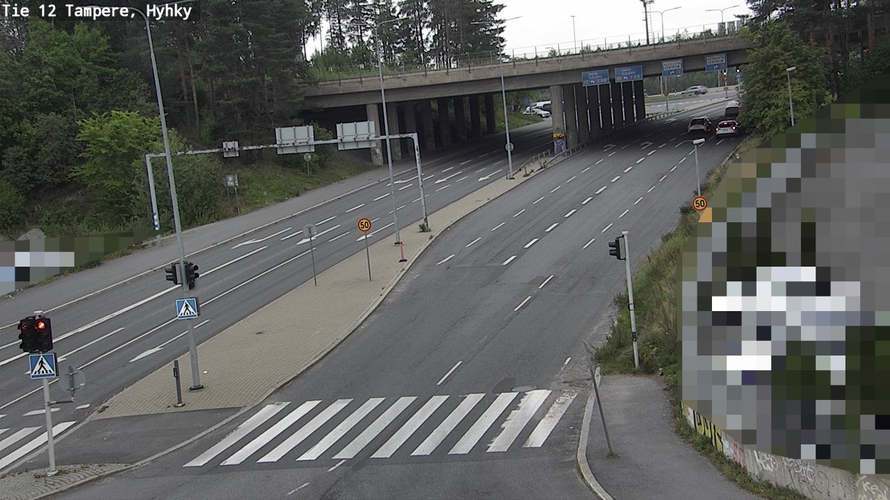 Weather Camera Image Road 12 Tampere, Hyhky, Tampere, Pirkanmaa