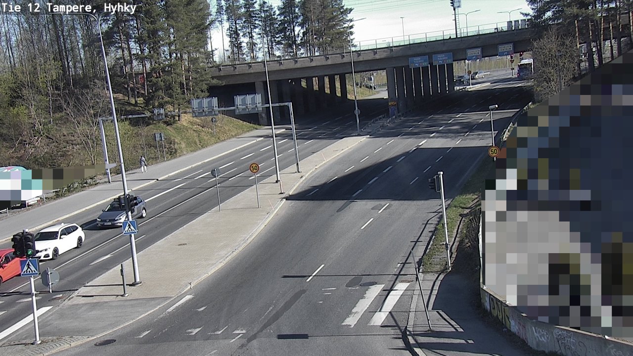 Weather Camera Image Road 12 Tampere, Hyhky, Tampere, Pirkanmaa