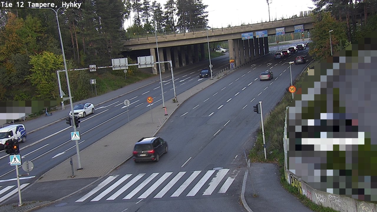 Weather Camera Image Road 12 Tampere, Hyhky, Tampere, Pirkanmaa