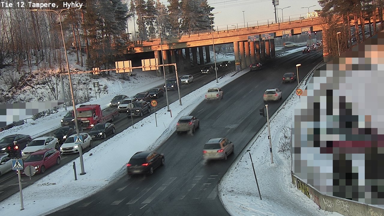 Kelikamerat Kuva Tie 12 Tampere, Hyhky, Tampere, Pirkanmaa