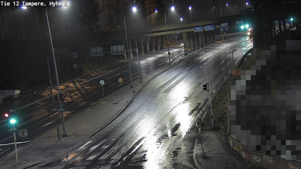 Weather Camera Image Väg 12 Tammerfors, Hyhky, Tampere, Pirkanmaa