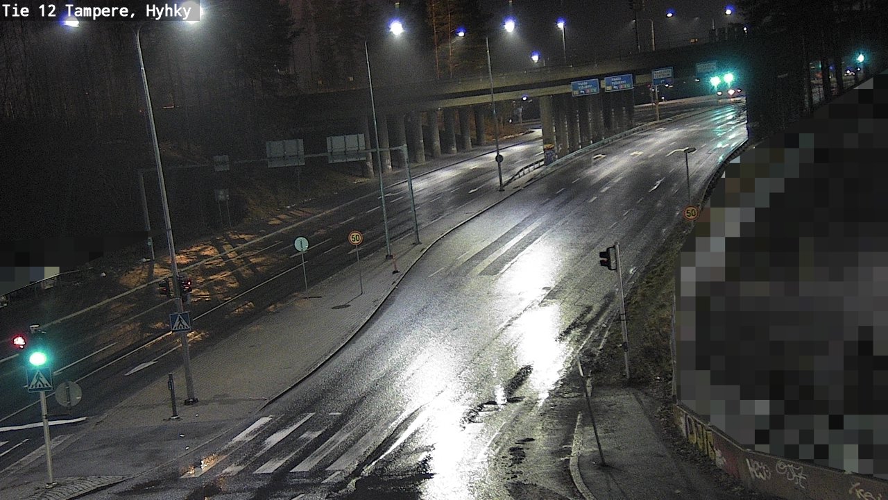 Weather Camera Image Väg 12 Tammerfors, Hyhky, Tampere, Pirkanmaa