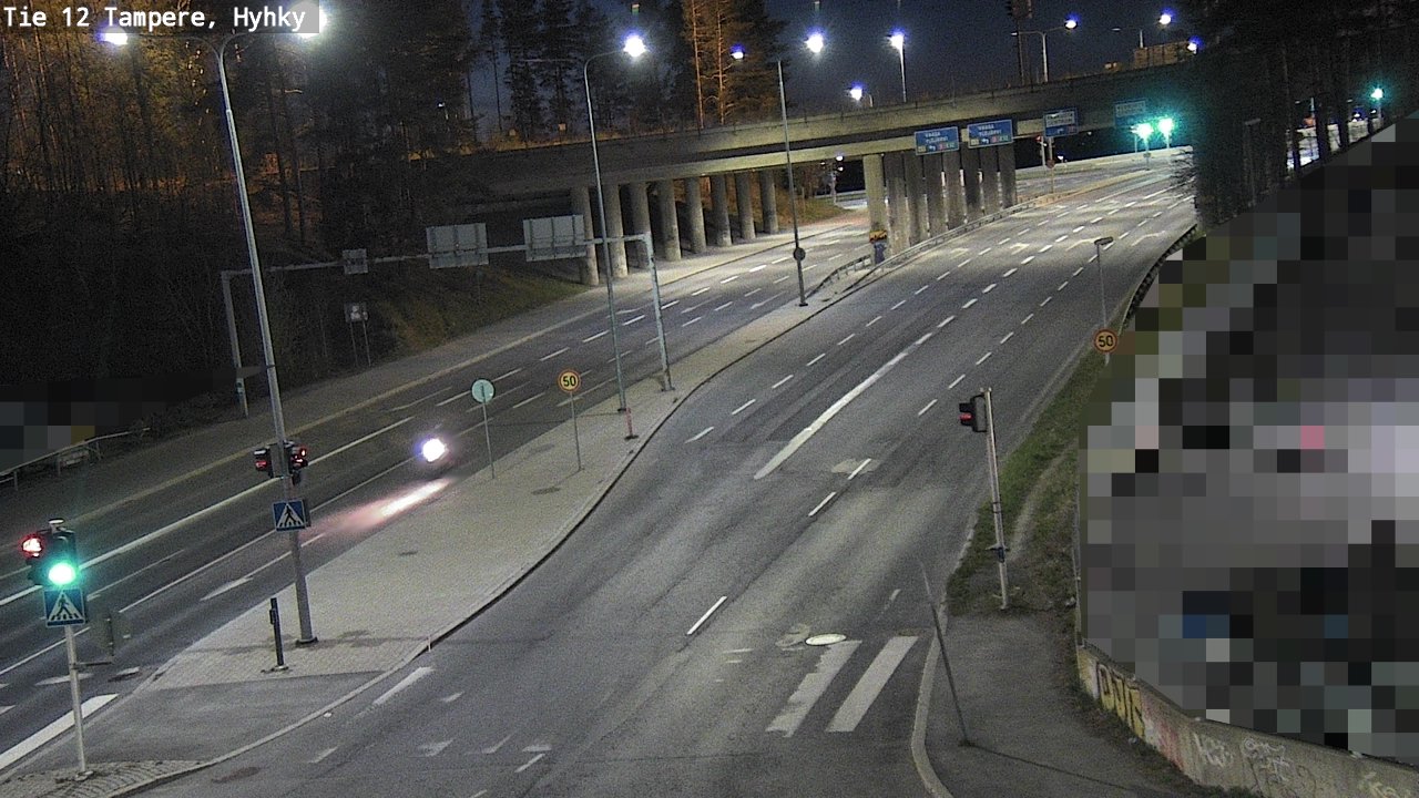 Weather Camera Image Road 12 Tampere, Hyhky, Tampere, Pirkanmaa
