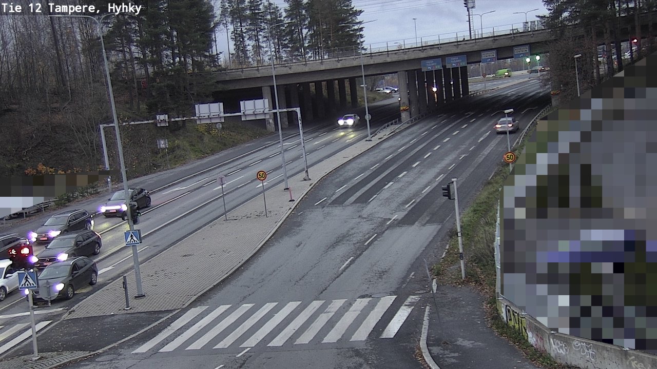 Kelikamerat Kuva Tie 12 Tampere, Hyhky, Tampere, Pirkanmaa