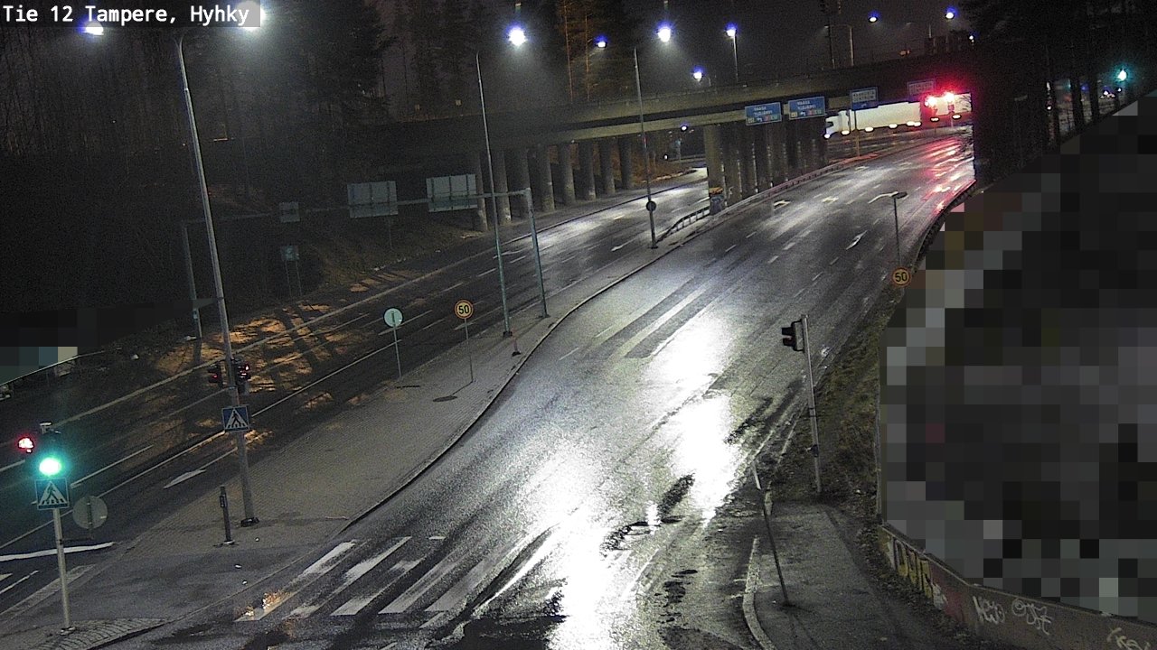Weather Camera Image Väg 12 Tammerfors, Hyhky, Tampere, Pirkanmaa