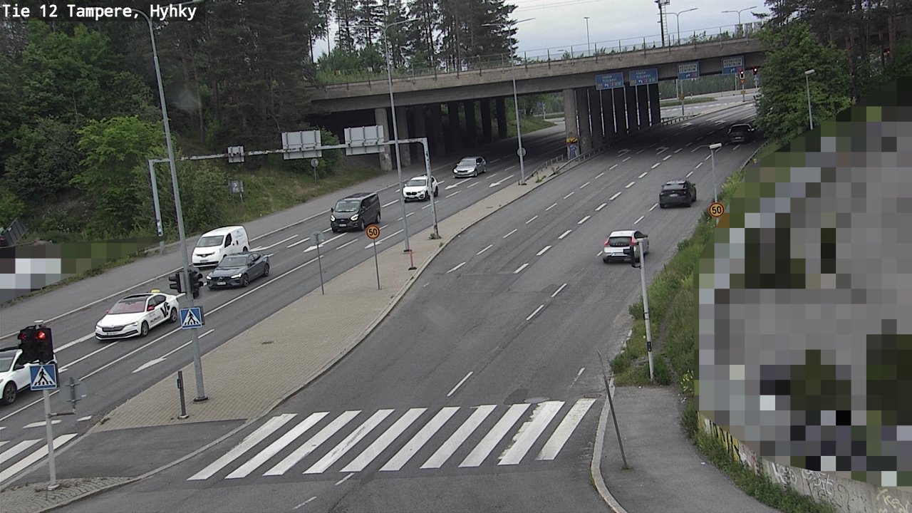 Weather Camera Image Road 12 Tampere, Hyhky, Tampere, Pirkanmaa
