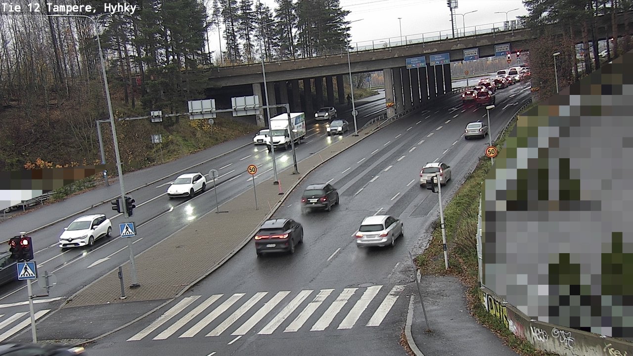 Kelikamerat Kuva Tie 12 Tampere, Hyhky, Tampere, Pirkanmaa