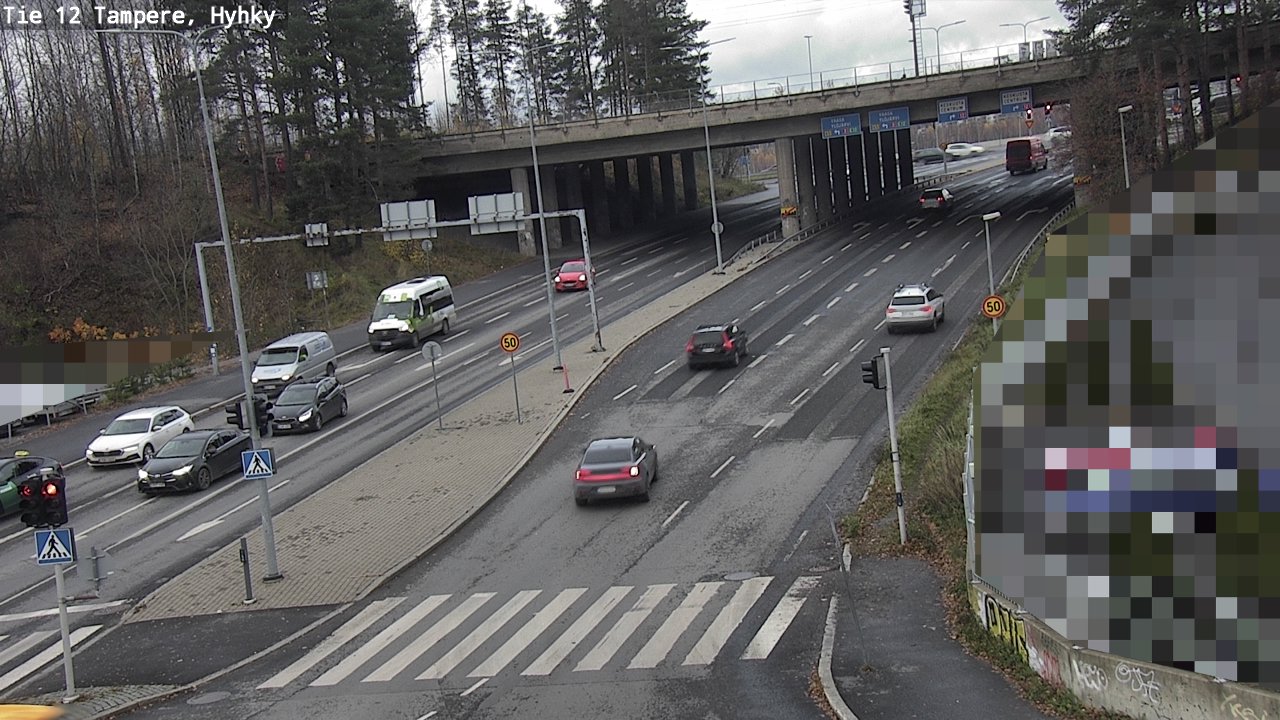 Kelikamerat Kuva Tie 12 Tampere, Hyhky, Tampere, Pirkanmaa