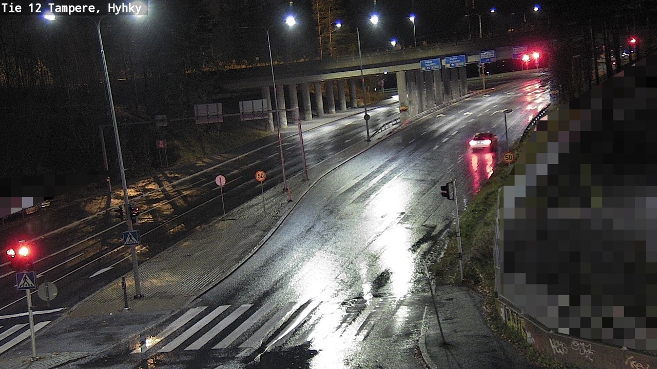 Weather Camera Image Road 12 Tampere, Hyhky, Tampere, Pirkanmaa