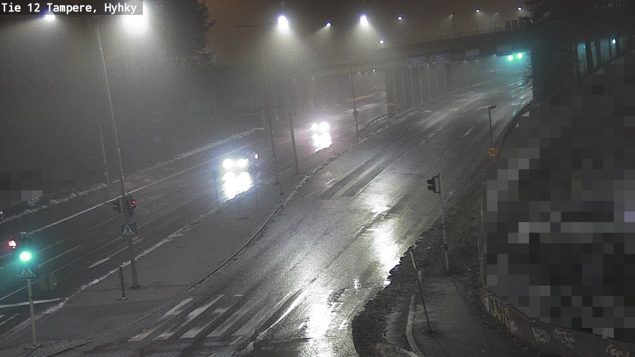 Weather Camera Image Väg 12 Tammerfors, Hyhky, Tampere, Pirkanmaa