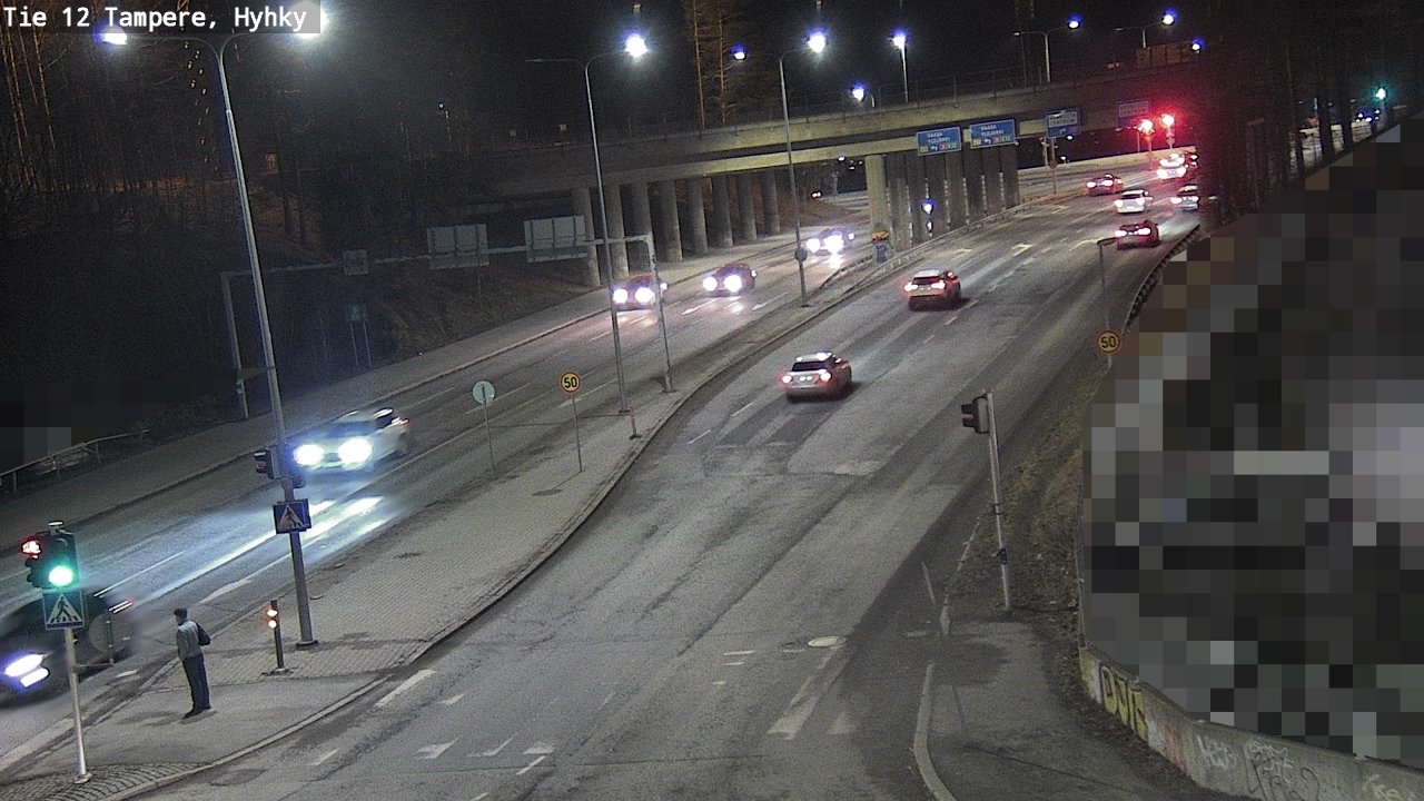 Weather Camera Image Road 12 Tampere, Hyhky, Tampere, Pirkanmaa