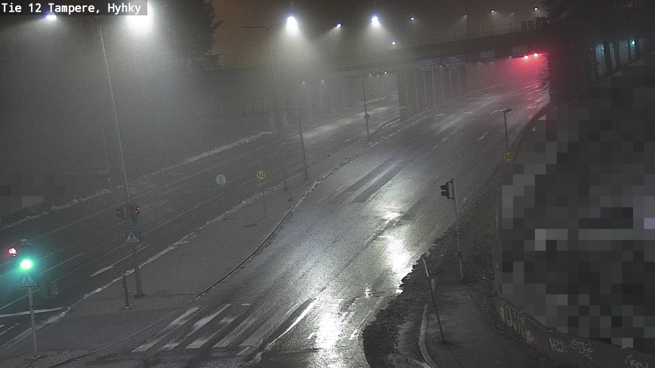 Weather Camera Image Väg 12 Tammerfors, Hyhky, Tampere, Pirkanmaa