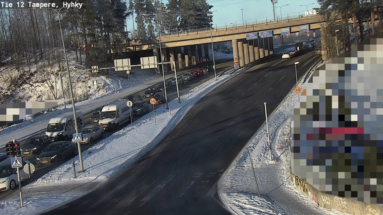 Kelikamerat Kuva Tie 12 Tampere, Hyhky, Tampere, Pirkanmaa