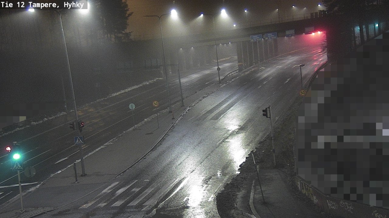 Weather Camera Image Väg 12 Tammerfors, Hyhky, Tampere, Pirkanmaa