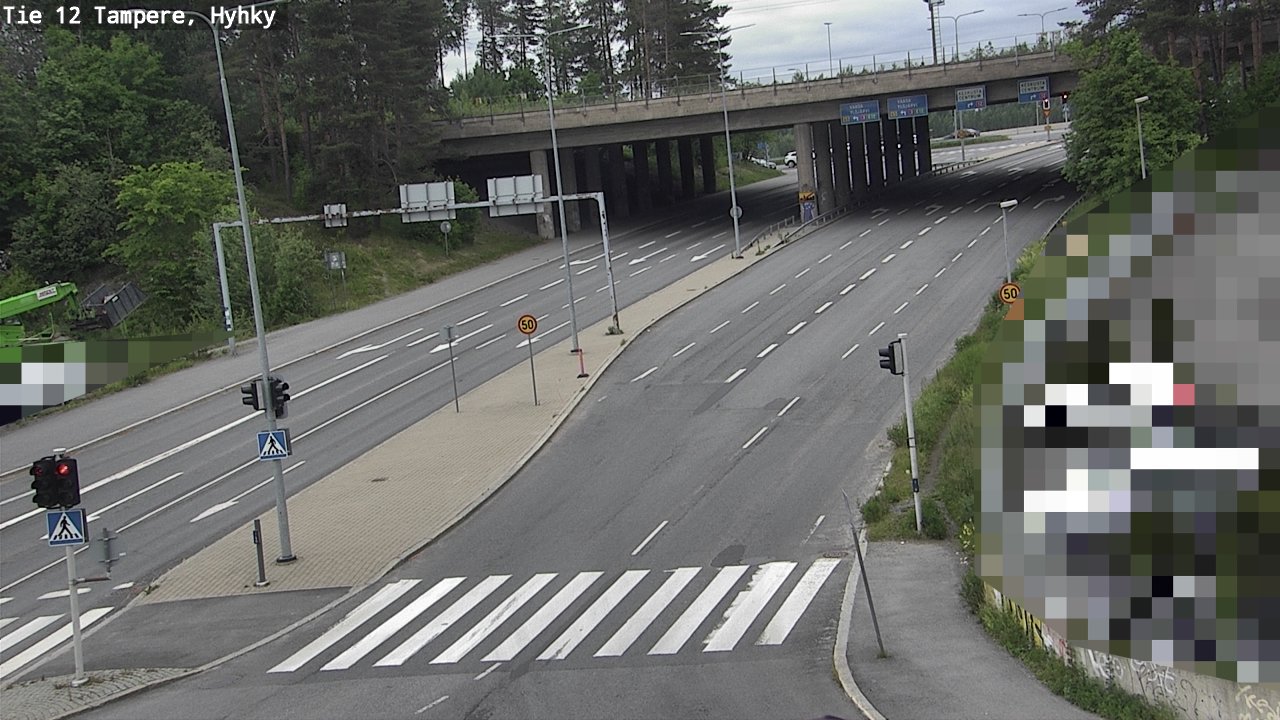Weather Camera Image Road 12 Tampere, Hyhky, Tampere, Pirkanmaa