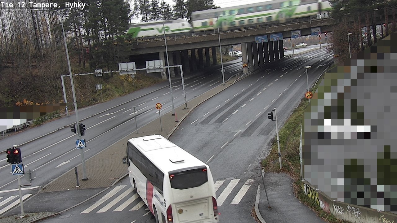 Kelikamerat Kuva Tie 12 Tampere, Hyhky, Tampere, Pirkanmaa