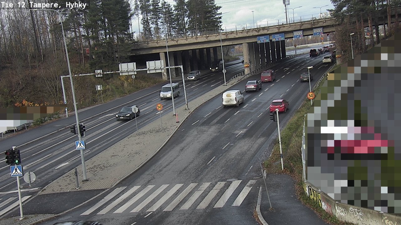 Kelikamerat Kuva Tie 12 Tampere, Hyhky, Tampere, Pirkanmaa