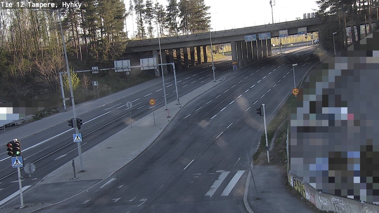 Weather Camera Image Road 12 Tampere, Hyhky, Tampere, Pirkanmaa