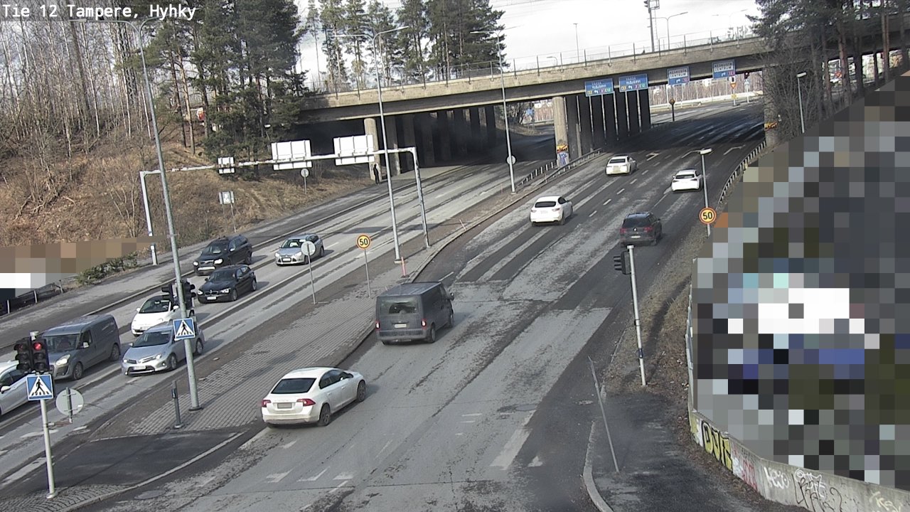 Kelikamerat Kuva Tie 12 Tampere, Hyhky, Tampere, Pirkanmaa