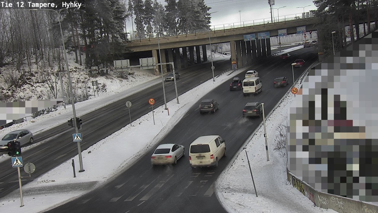 Kelikamerat Kuva Tie 12 Tampere, Hyhky, Tampere, Pirkanmaa