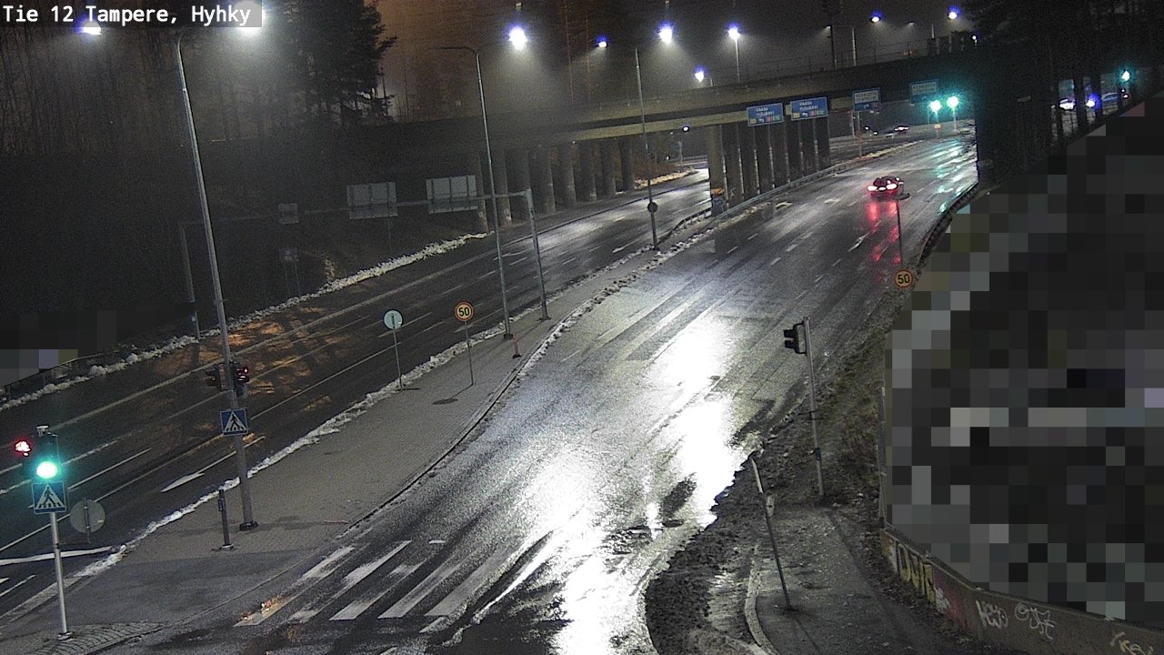 Weather Camera Image Väg 12 Tammerfors, Hyhky, Tampere, Pirkanmaa