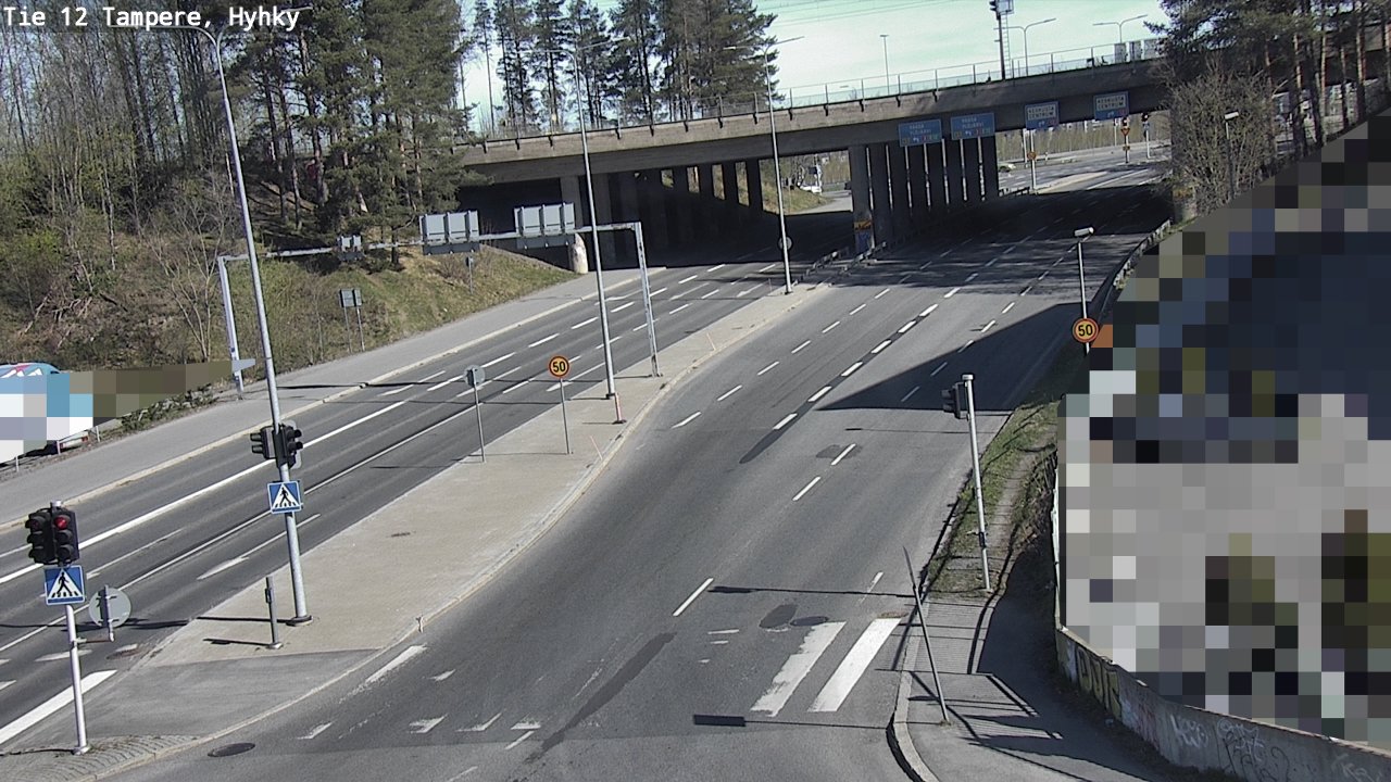 Weather Camera Image Road 12 Tampere, Hyhky, Tampere, Pirkanmaa