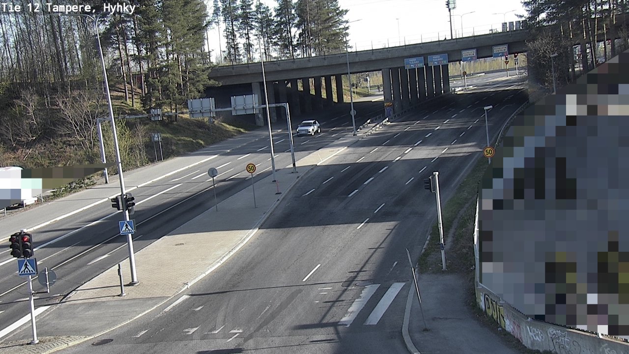 Weather Camera Image Road 12 Tampere, Hyhky, Tampere, Pirkanmaa