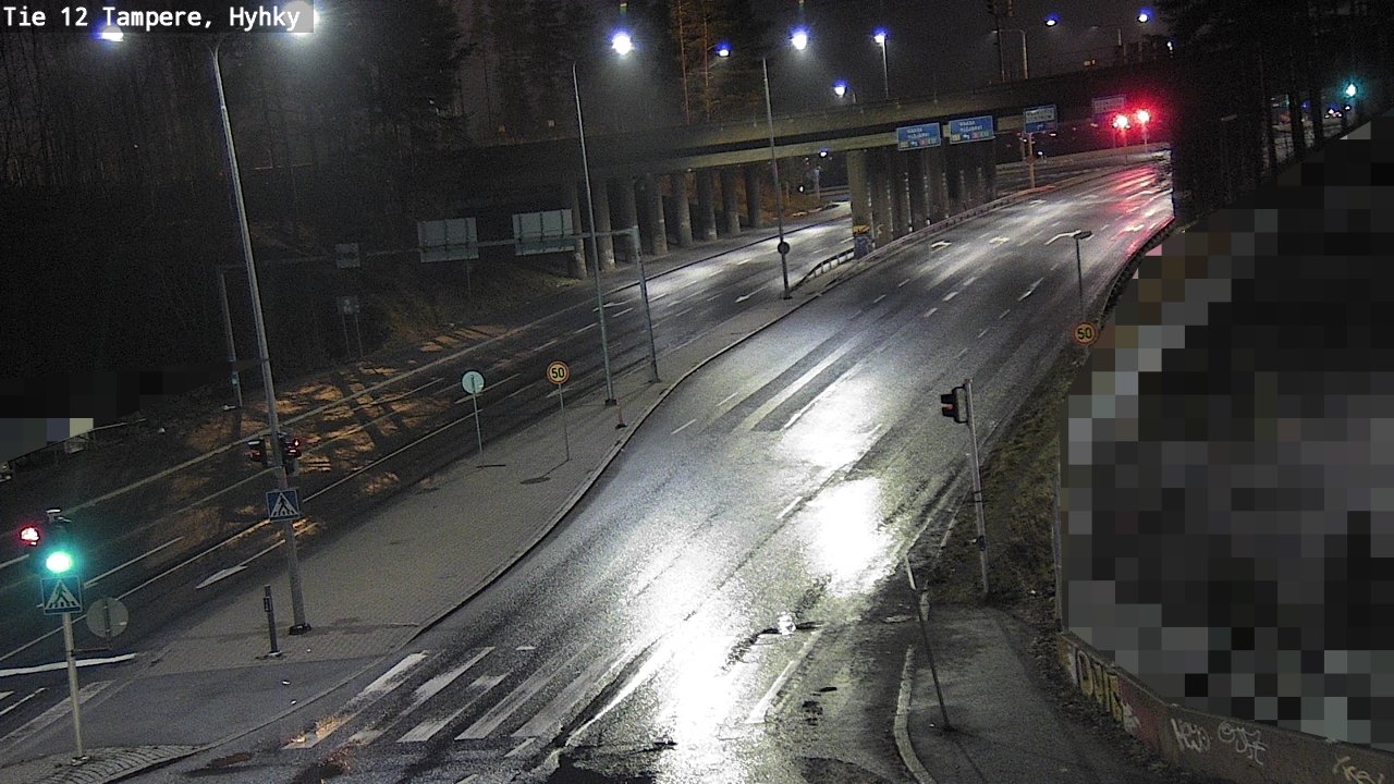 Weather Camera Image Väg 12 Tammerfors, Hyhky, Tampere, Pirkanmaa